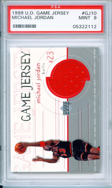 Players Showcase Image Gallery: Michael Jordan Jersey Cards